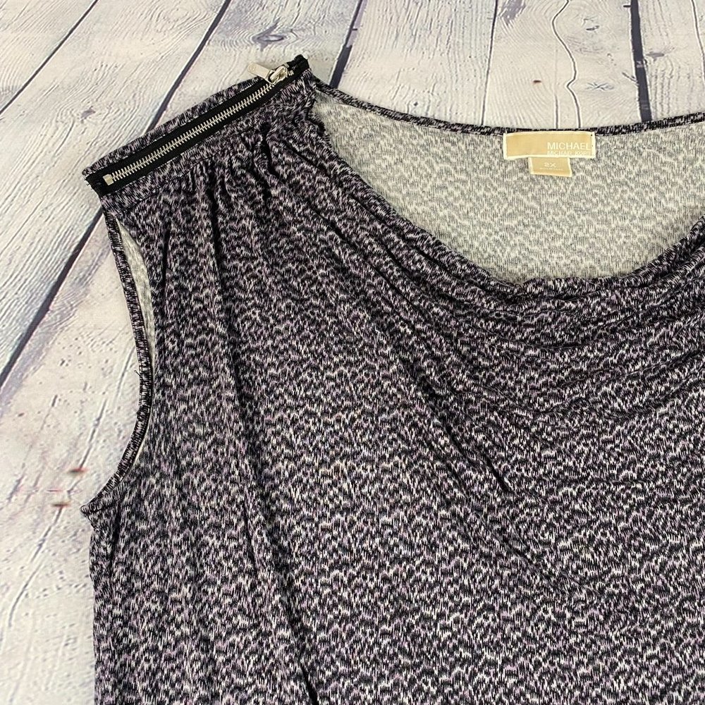 Michael Michael Kors Cowl Neck Sleeveless Top - Picture 2 of 4